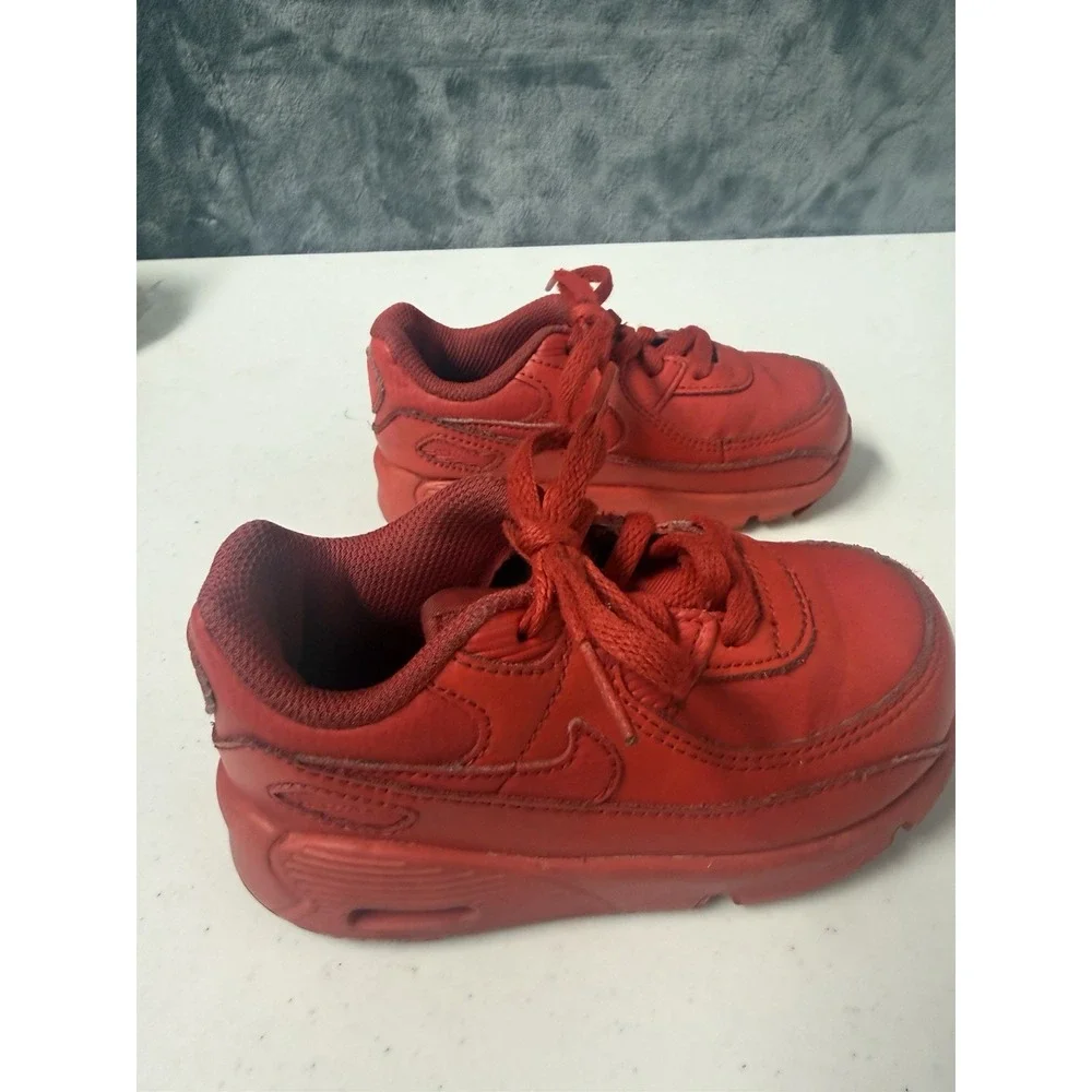 Nike Air Max Triple Red Toddler Kids Size 5C DC2012-600